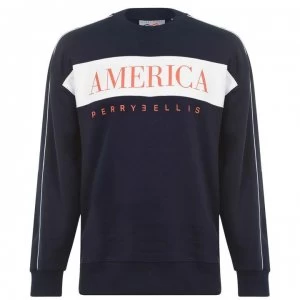 Perry Ellis America Sweater - 405 Dk Sapphire