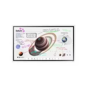 Samsung WM75B interactive whiteboard 190.5cm (75") 3840 x 2160 pixels Touch Screen Grey USB / Bluetooth