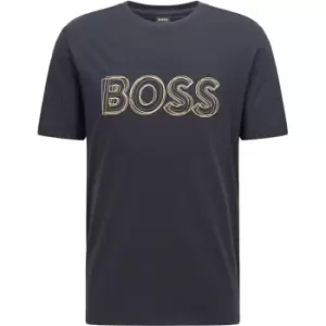 Boss 1 T Shirt - Blue