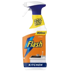 Flash Fresh Citrus Kitchen Cleaner 800ml - wilko