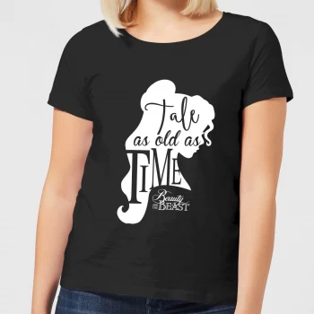 Disney Beauty And The Beast Princess Belle Tale As Old As Time Womens T-Shirt - Black - 3XL