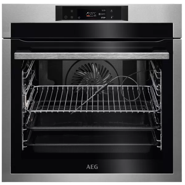 AEG BPE742380M Built In Electric Single Oven - Stainless Steel - A++ Rated
