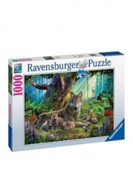 Ravensburger Wolves In The Forest 1000 Piece Jigsaw Puzzle