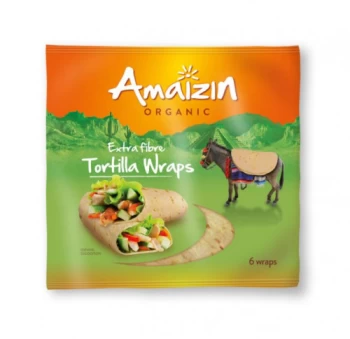 Amaizin Tortilla Wraps - Extra Fibre - 240g