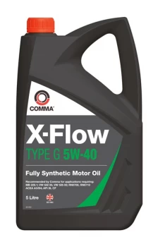X-Flow Type G 5W-40 - 5 Litre XFG5L COMMA