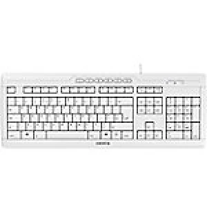 CHERRY Wired Keyboard STREAM 3.0 Pale Grey