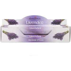6 Packs of Elements Lavender Incense Sticks