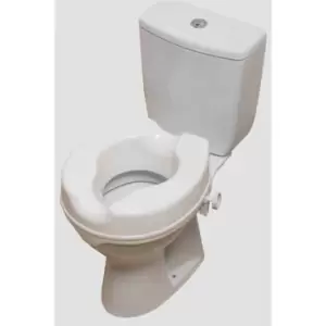 Nrs Healthcare Linton Plus Raised Toilet Seat White - 4"