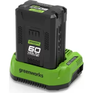 Greenworks 60v Cordless 2ah Li-ion Battery and Charger 2ah