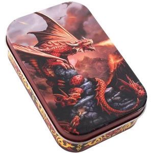 Age Of Dragons Fire Dragon Metal Tin