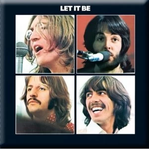 The Beatles - Let it Be Album Fridge Magnet