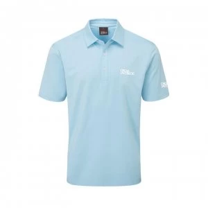 Oscar Jacobson Tour Polo Shirt - Sky Blue