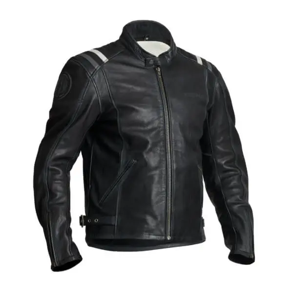 Halvarssons Skalltorp Leather Jacket Black Size 60