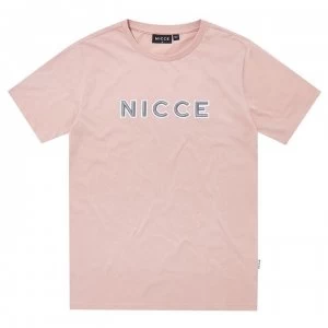 Nicce Truman T Shirt - Sunset Pink