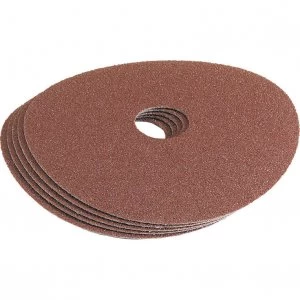 Draper 115mm Aluminium Oxide Sanding Discs 115mm 80g Pack of 5