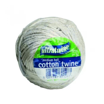 Ultratwine Cotton Twine Ball Medium Pack of 12 PA0200100UL