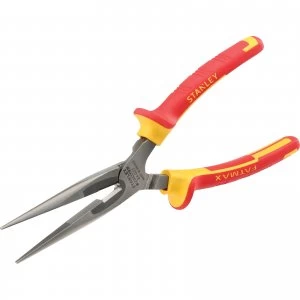 Stanley Insulated VDE Long Nose Pliers 200mm