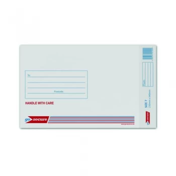 Bubble Lined Envelopes Size 7 230x340mm White Pack of 100 XKF71451