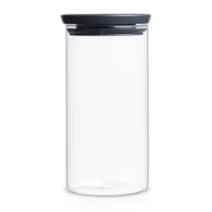 Brabantia Glass Jar 1.1L, Grey