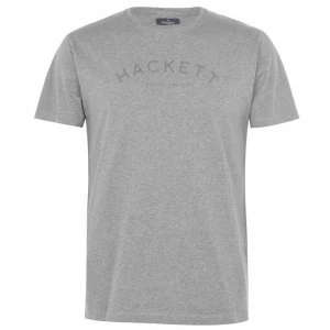 Hackett Classic Logo T-Shirt - Grey Marl933