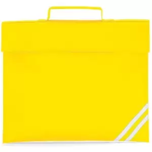 Classic Book Bag - 5 Litres (One Size) (Yellow) - Quadra