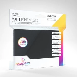 Gamegenic Matte Prime Black - 100 Sleeves