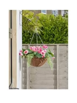 Smart Solar Easy Hanging Basket - Pink Perfection 35 Cm