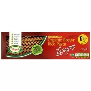 Rizopia Organic Gluten Free Brown Rice Pasta Lasagne 375g