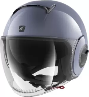 Shark Nano Jet Helmet, grey, Size L, grey, Size L