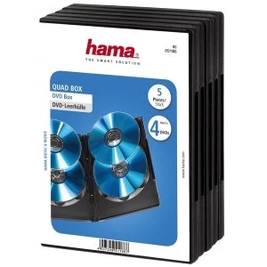 Hama Quad Box DVD Jewel Case