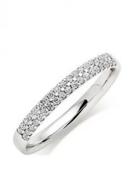 Beaverbrooks Platinum Diamond Wedding Ring