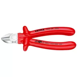 Knipex 70 07 160 VDE Diagonal Cutters Dipped Handles 160mm