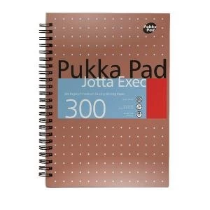 Pukka Pad Ruled Metallic Wirebound Executive Jotta Notepad 300 Pages