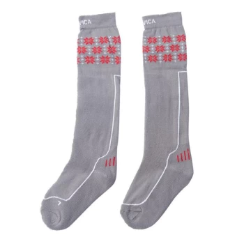Nevica Vail 1 Pack Of Ski Socks Juniors - Grey