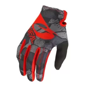 O'Neal Matrix Camo MTB Glove Black Red-Medium