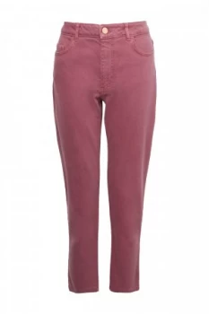 French Connection Antique Dyed Relaxed Tapered Jeans Pink