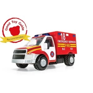 Rescue Fire Truck Chunkies Corgi Diecast Toy