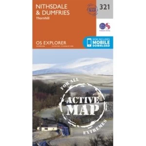 Nithsdale and Dumfries by Ordnance Survey (Sheet map, folded, 2015)