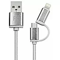Aquarius USB Cable Silver 20 x 100 x 150 mm