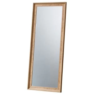 Gallery Fraser Full Length Leaner Mirror - Oak