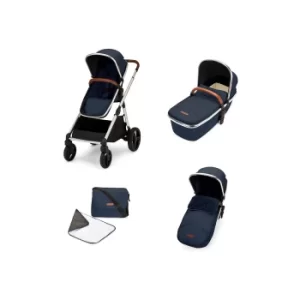 Ickle Bubba Eclipse 2-in-1 Midnight Blue Carrycot and Pushchair