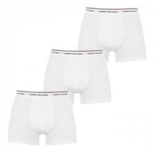 Tommy Bodywear 3 Pack Premium Essential Trunks - White