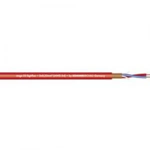 Microphone cable 2 x 0.22 mm2 Red Sommer Cable