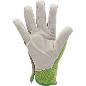 Draper Expert Gardening Gloves Grey / Green L
