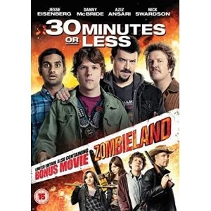 2 Film Collection - 30 Minutes Or Less + Zombieland DVD