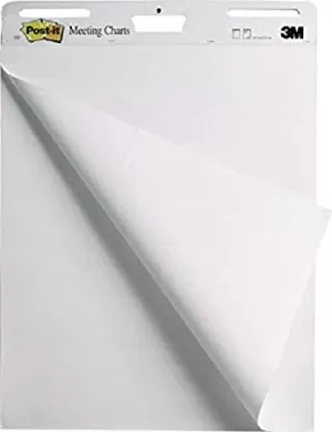 Post-it Flipchart Pad 559 White 63.5 x 77.5cm 2 Pieces of 30 Sheets