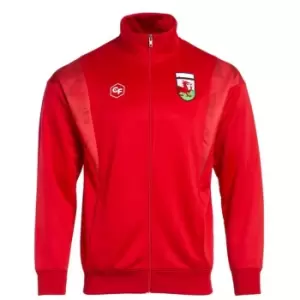 Classicos de Futebol Wales Retro Fan Track Jacket Mens - Red