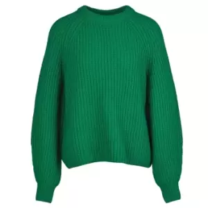Barbour Womens Hartley Knitted Jumper Glade Green 16