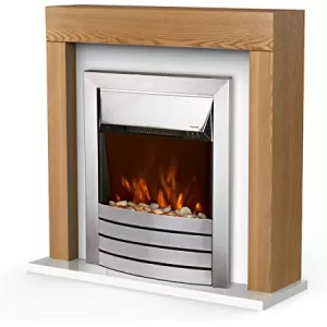 Warmlite Chester Electric Fireplace Suite