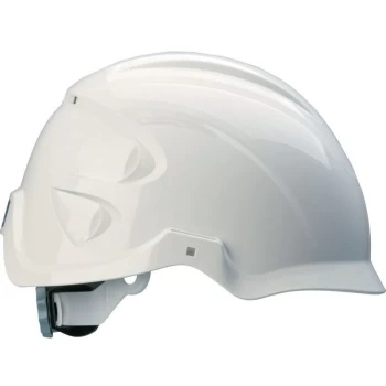 Ratchet Vented White Nexus Core Helmet S16E - Centurion